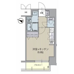 金山駅 徒歩8分 5階の物件間取画像